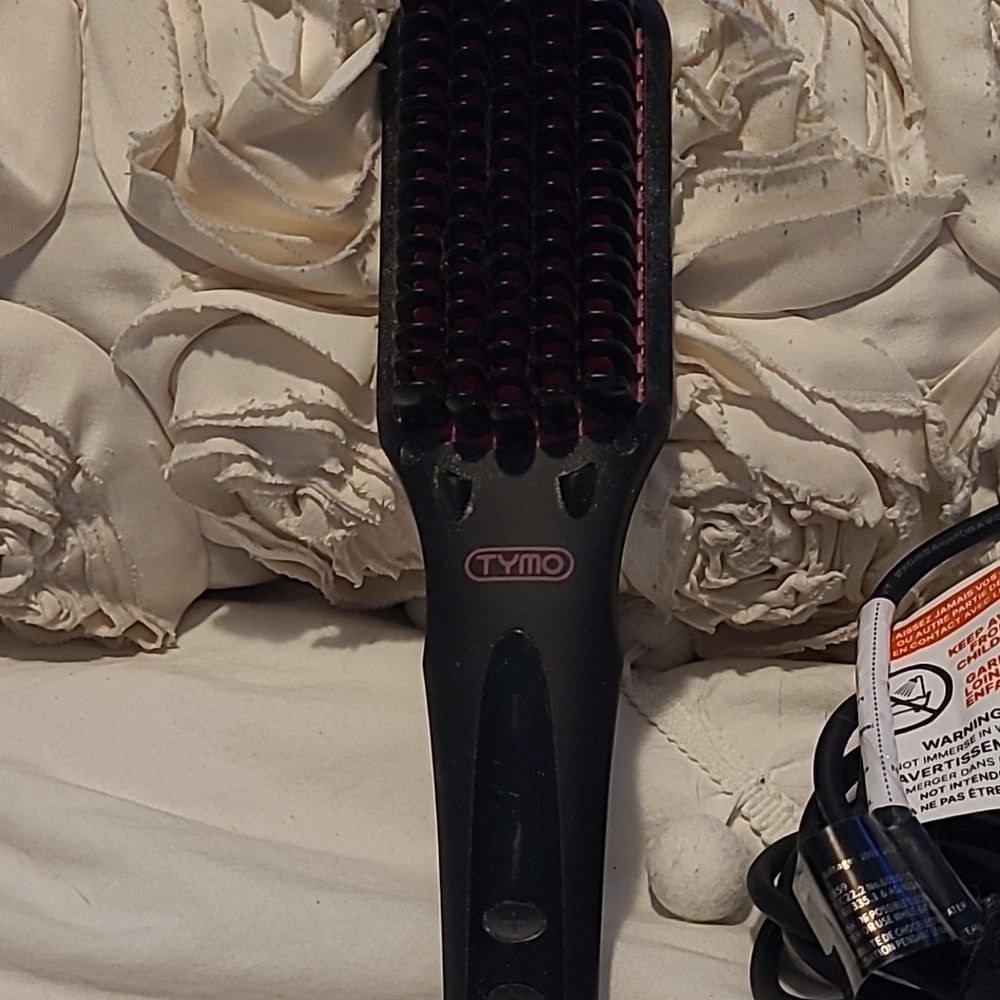 TYMO Black Hair Straightening Brush